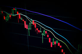 Ilustrasi saham bearish.