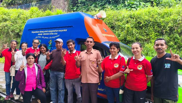 Disarpus Sikka Gelar Literasi Trauma Healing Siswa