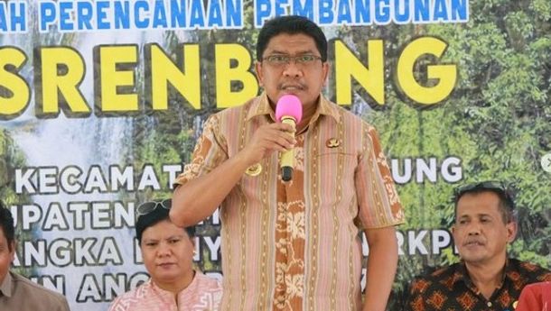 Bupati Sumba Timur, Umbu Lili Hadiri Musrenbangcam Tabundung