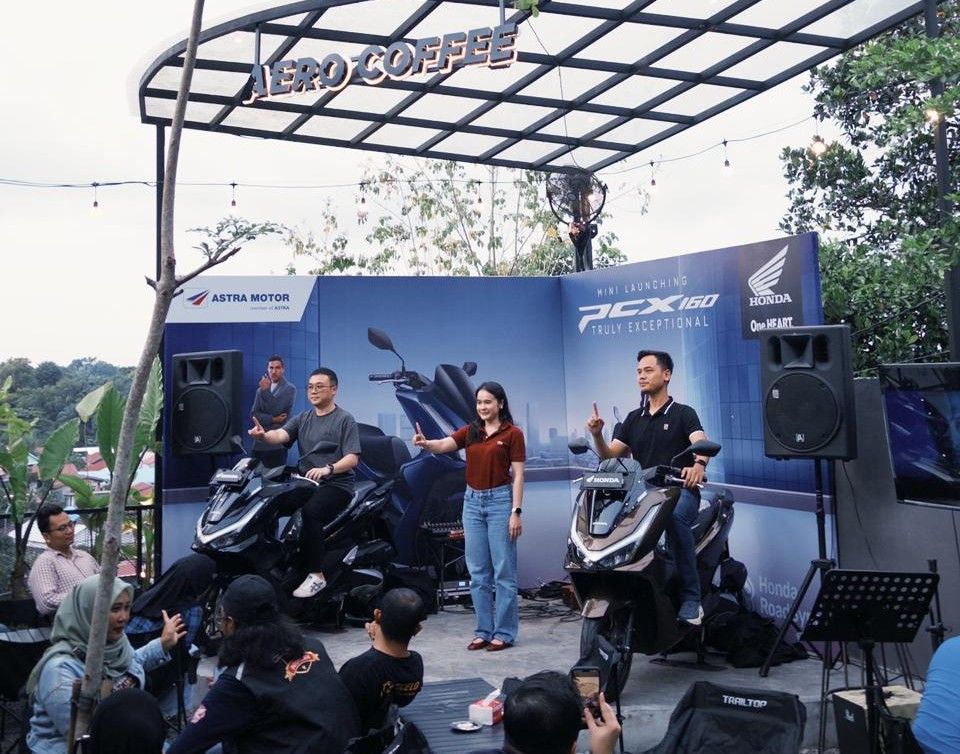 Honda PCX160 Makin Dekat dengan Warga Lewat Mini Launching