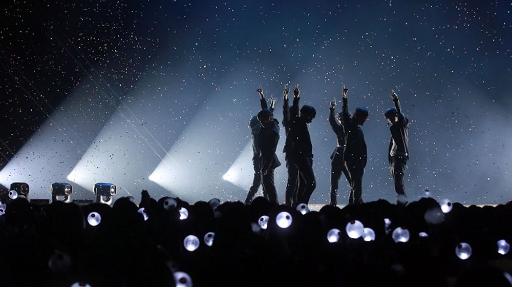 Boy group K-pop BTS.