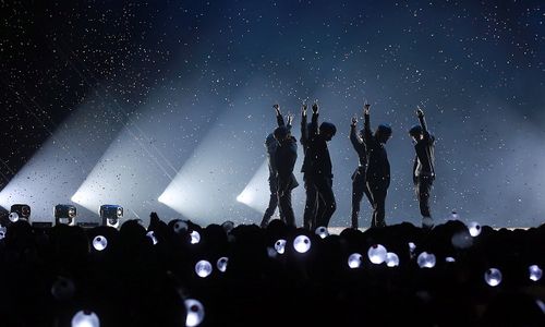 Boy group K-pop BTS.