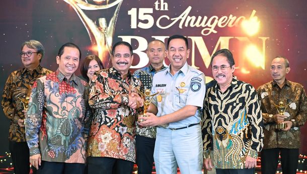 Jasa Raharja Raih Dua Penghargaan Anugerah BUMN 2026