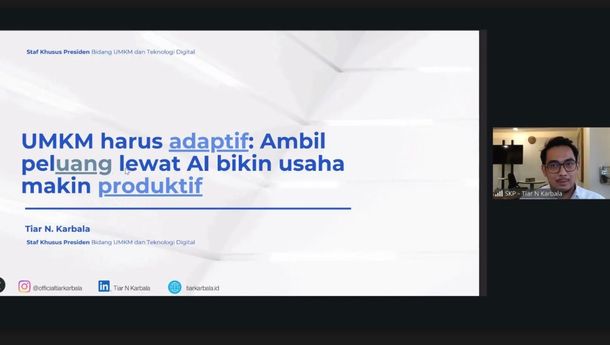 UMKM Didorong Manfaatkan AI Tingkatkan Pemasaran Digital