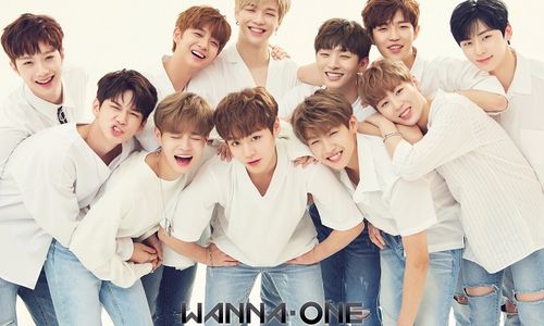 Group K-pop Wanna One.