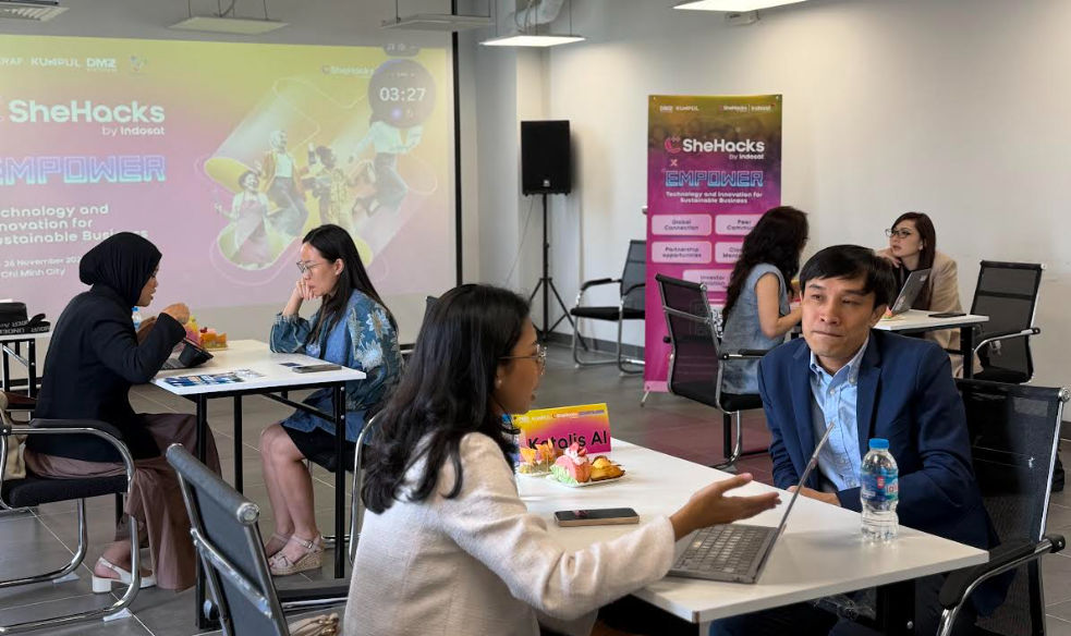 Indosat Bawa Startup Perempuan Indonesia Ekspansi ke Vietnam