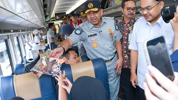 Jasa Raharja Berangkatkan Ribuan Pemudik dari Stasiun Pasar Senen