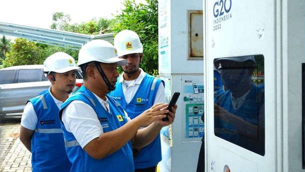 PLN Pastikan 67 SPKLU Siap Layani Pemudik Kendaraan Listrik di Lampung