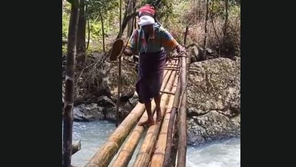 Warga Ojang–Waipaar di Kabupaten Sikka Menanti Jembatan Layak