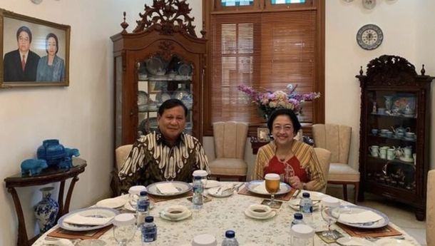 Prabowo Terima Megawati di Istana, Bahas Isu Strategis
