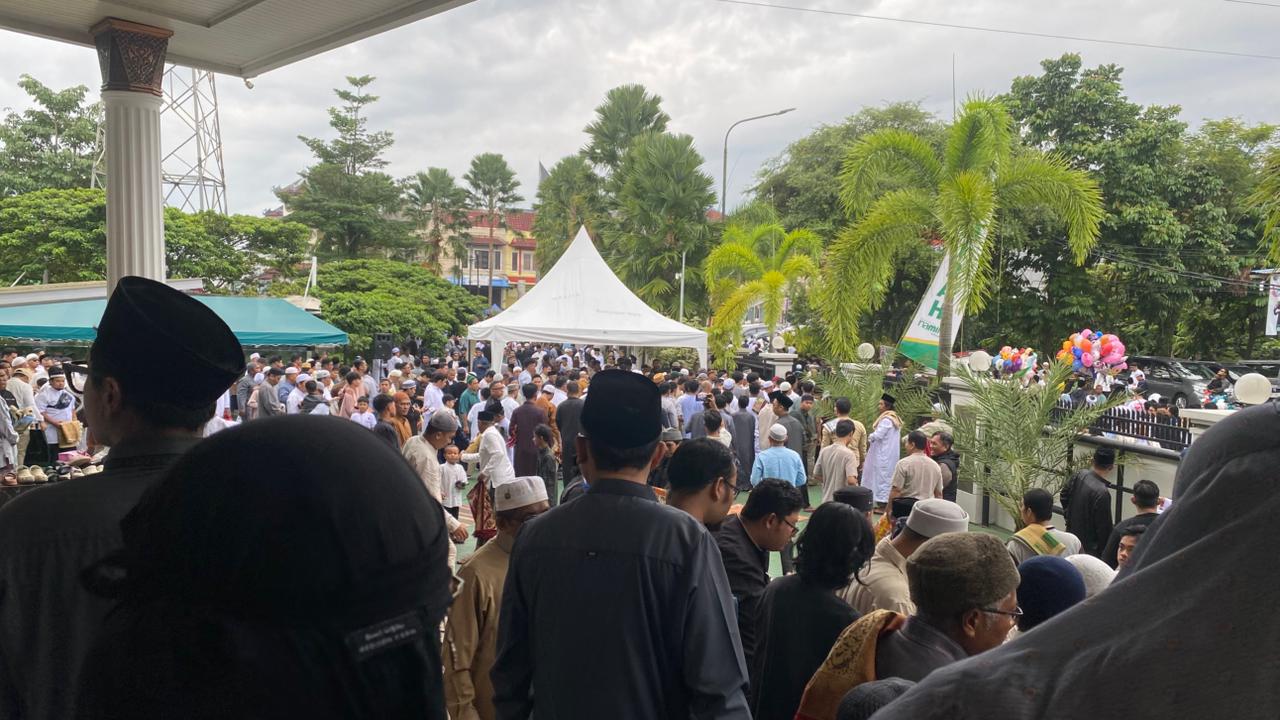Salat Idulfitri Balikpapan, Wali Kota Bertugas di BIC