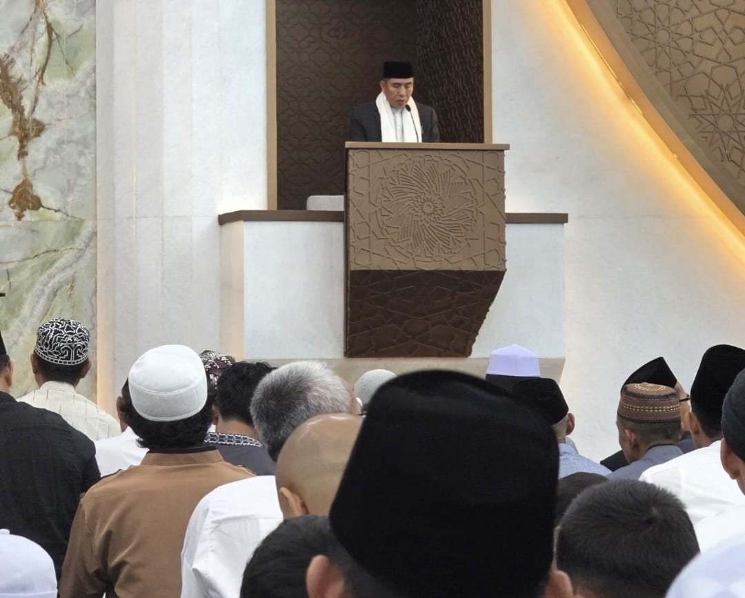 Salat Idulfitri di Masjid Negara IKN