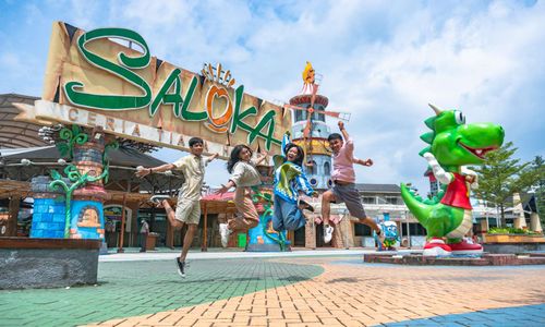 Rekomendasi Destinasi Wisata Keluarga di Semarang: Saloka Theme Park