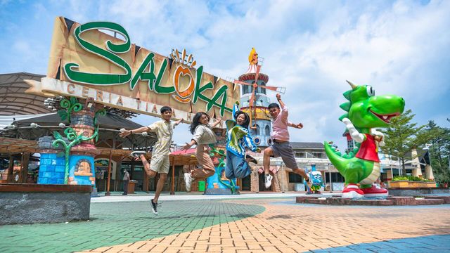 Rekomendasi Destinasi Wisata Keluarga di Semarang: Saloka Theme Park