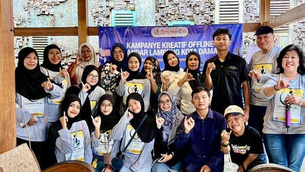 Lamban PuAn Gandeng Anak Muda Kampanye ‘Bandar Lampung Kota Damai’