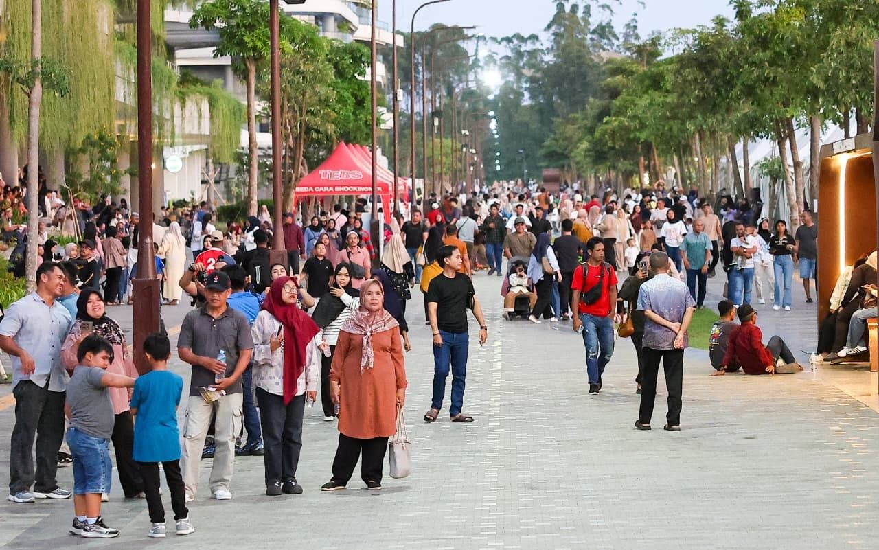 Libur Panjang Lebaran, 352 Ribu Wisatawan Kunjungi IKN