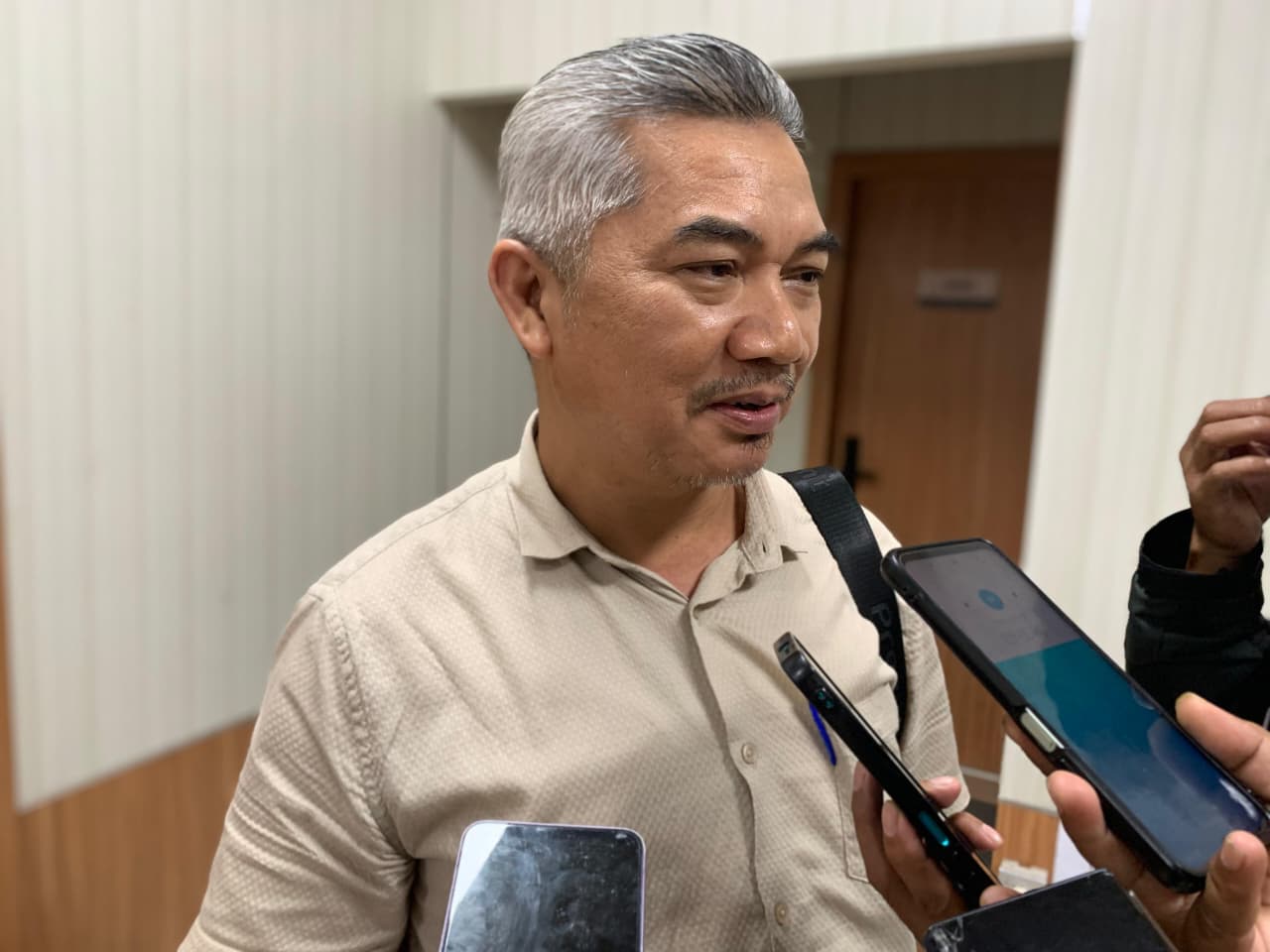 Pelaksana Tugas Kepala Disnaker Balikpapan Adamin Siregar