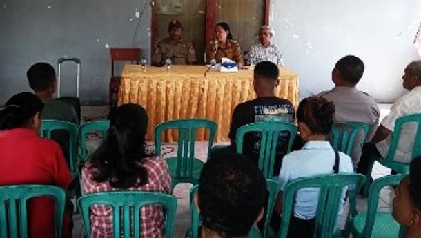 Warga Beru Antusias Rakor dan Sosialisasi Perda Ketertiban Umum