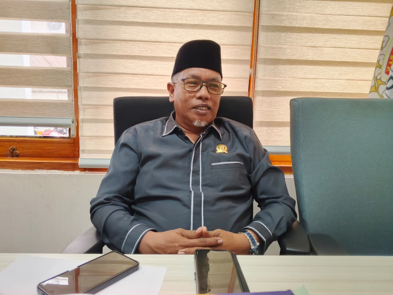Anggota Komisi II DPRD Balikpapan Jafar Sidik saat ditemui di Balikpapan, belum lama ini.