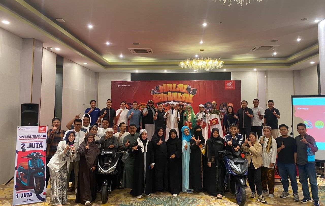 Halal Bihalal Astra Motor Kaltim 1, PCX160 Curi Perhatian