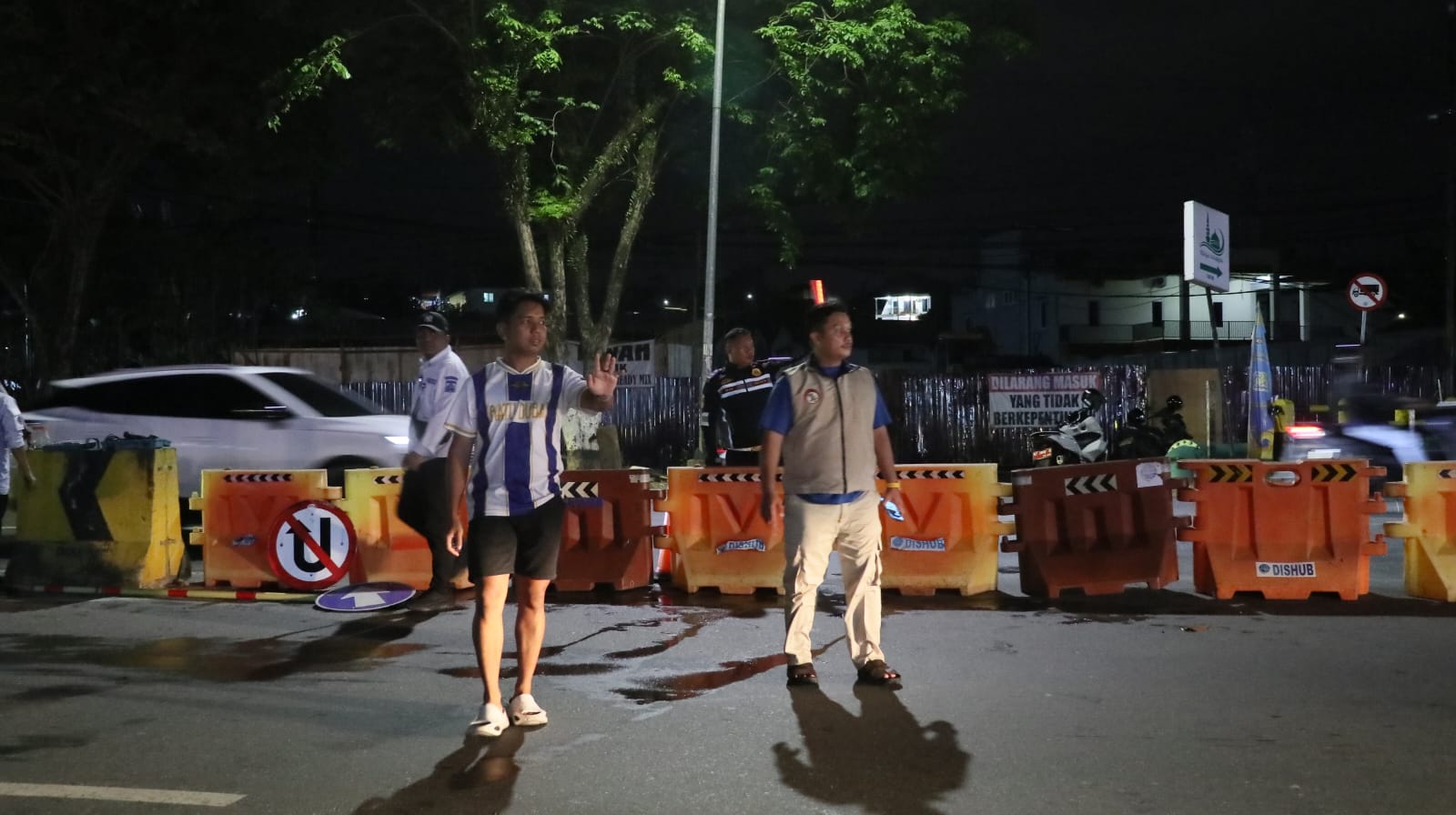 Dishub Balikpapan Resmi Tutup U-Turn Simpang Agung Tunggal