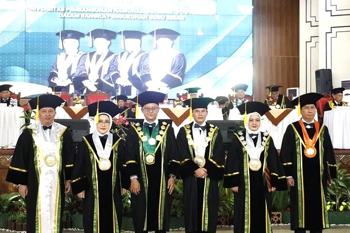 UPN Veteran Yogyakarta Kukuhkan Empat Guru Besar