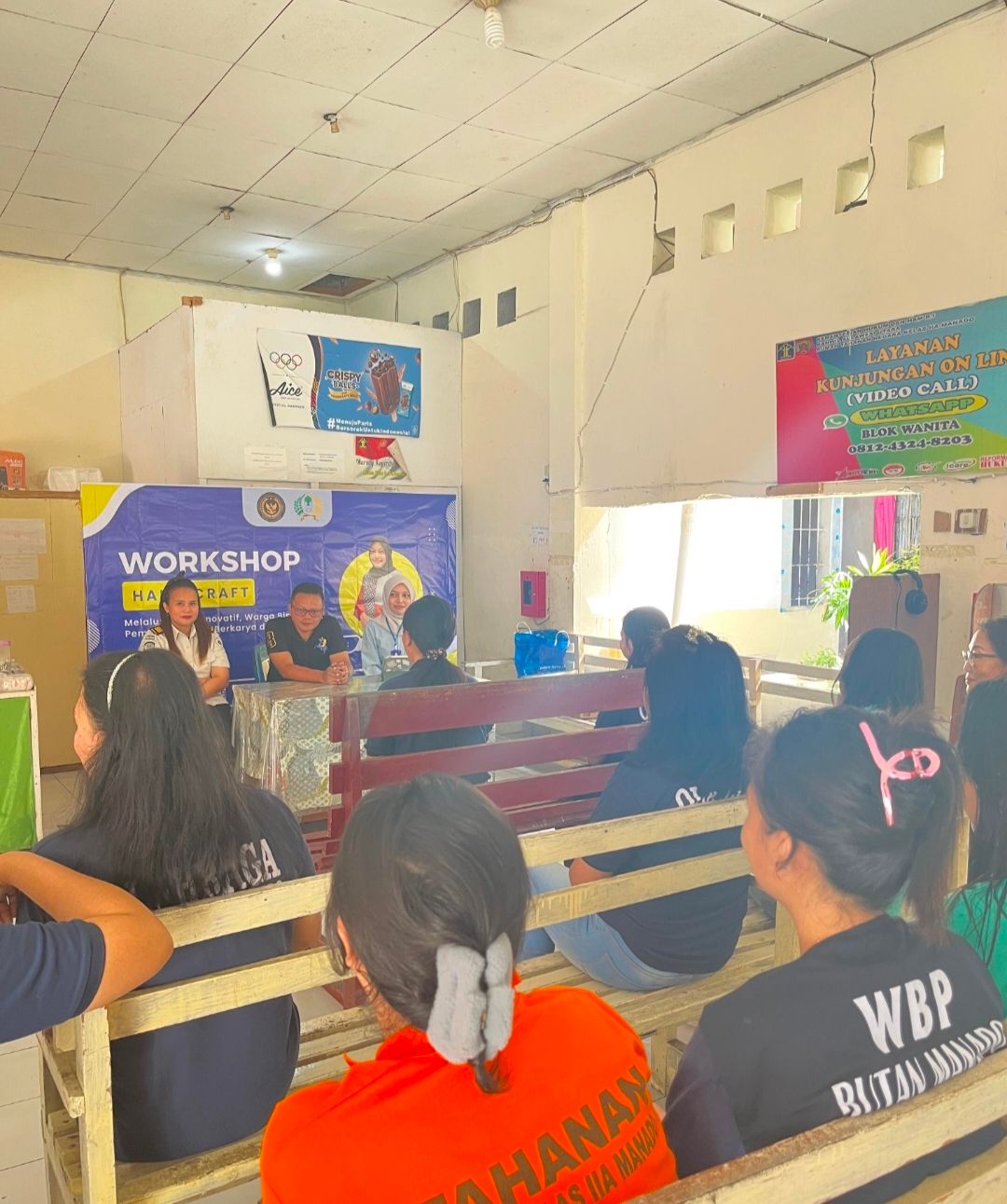 Workshop Handicraft digelar Rutan Manado.