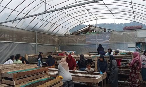 Nasabah Mekaar Bandung Barat Ini Ubah Limbah Jadi Usaha Produktif