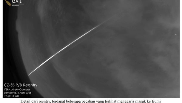 OAIL Itera Identifikasi Benda Jatuh di Langit Lampung