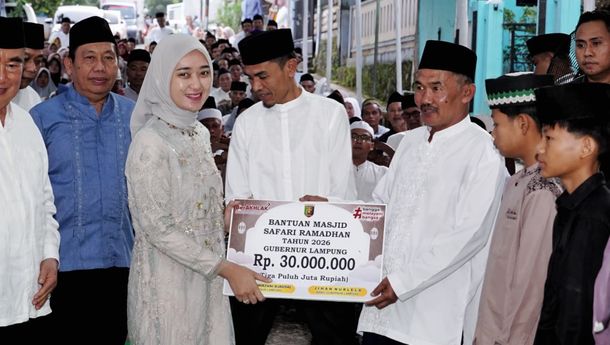 Wagub Jihan Komitmen Percepat Pembangunan Jalan di Tanggamus