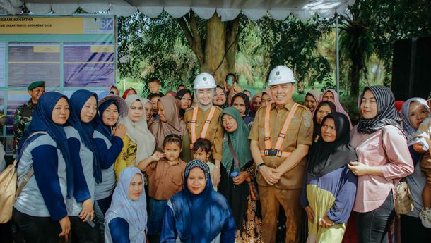 Puluhan Tahun Menanti, Jalan Provinsi di Tulang Bawang Diperbaiki