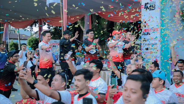 Buka Justice Run, Gubernur Ajak Warga Lampung Gemar Olahraga