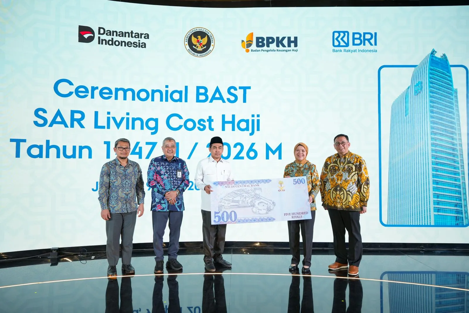 BRI Sediakan SAR 152,49 Juta untuk Biaya Hidup Jemaah Haji
