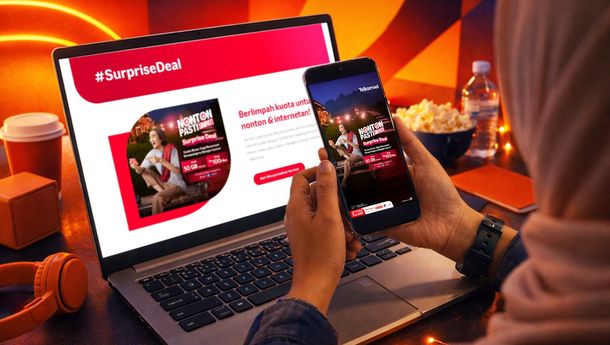 Surprise Deal! SIMPATI Bikin Nonton Makin Gas Kuota Berlimpah