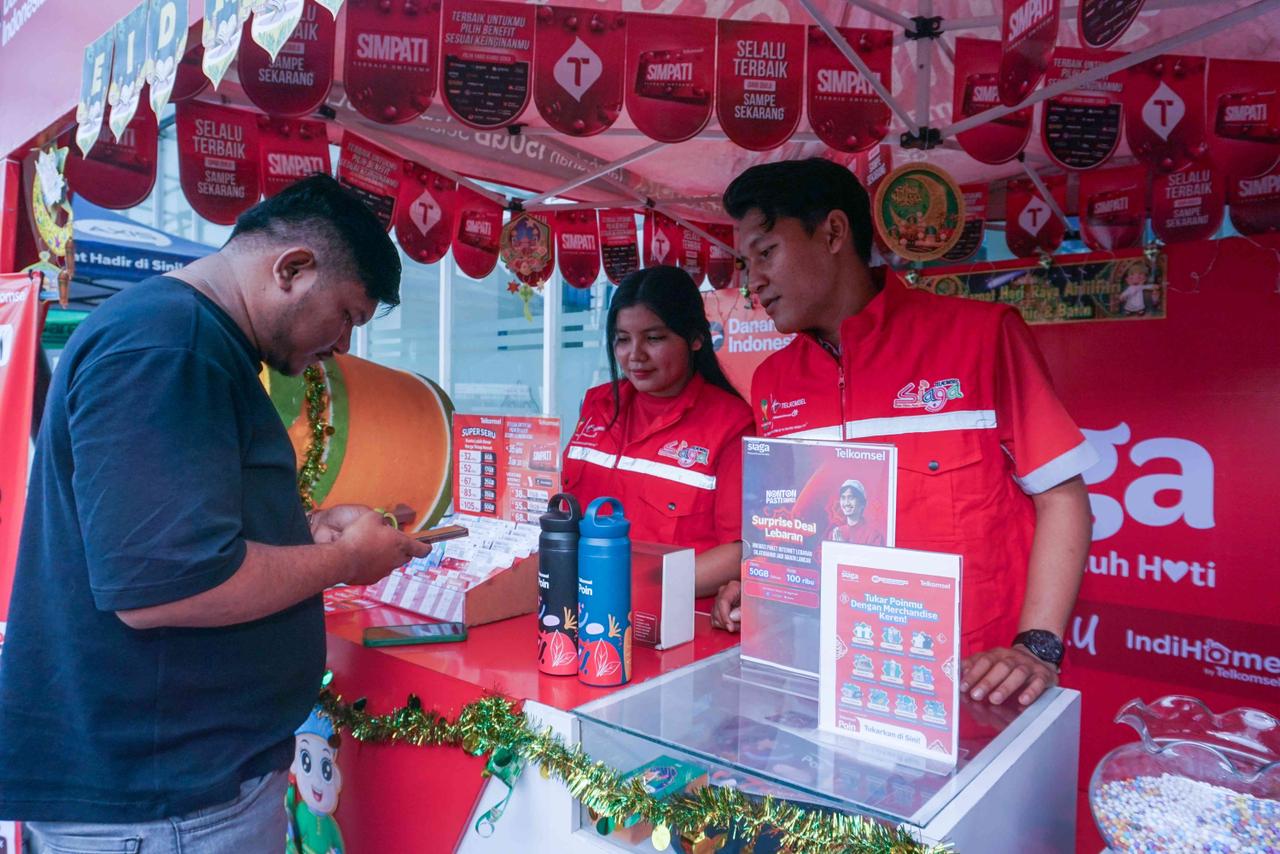 Telkomsel Sukses Jaga Jaringan Stabil Saat Lebaran 2026