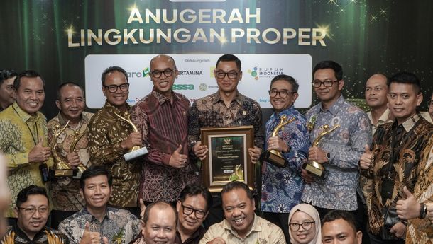 PLN Nusantara Power Group di Provinsi Lampung Meraih Proper Hijau 