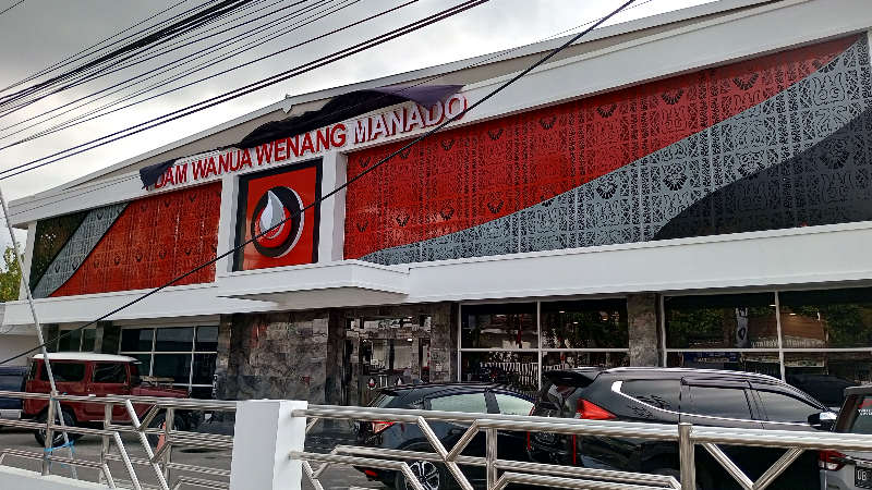 Kantor PDAM Wanua Wenang Manado.