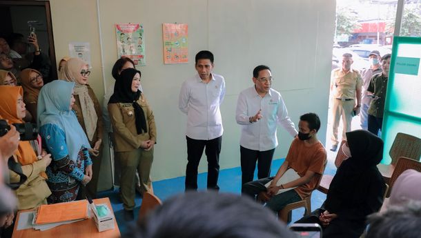 Kasus TBC Lampung Capai 30.745, Wamen Tinjau Layanan Kesehatan