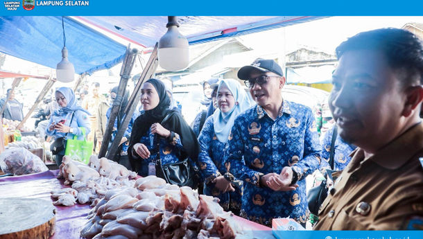 Jelang Idulfitri 1447H, Harga Bahan Pokok di Lampung Selatan Stabil
