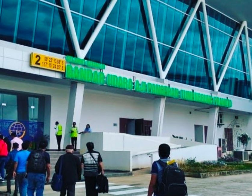 Kondisi Bandara APT Pranoto Samarinda saat harga tiket pesawat naik April 2026. (Foto: APT Pranoto)