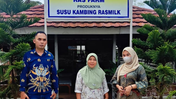 KUR BRI Bantu Ras Farm Kembangkan Usaha Susu Kambing