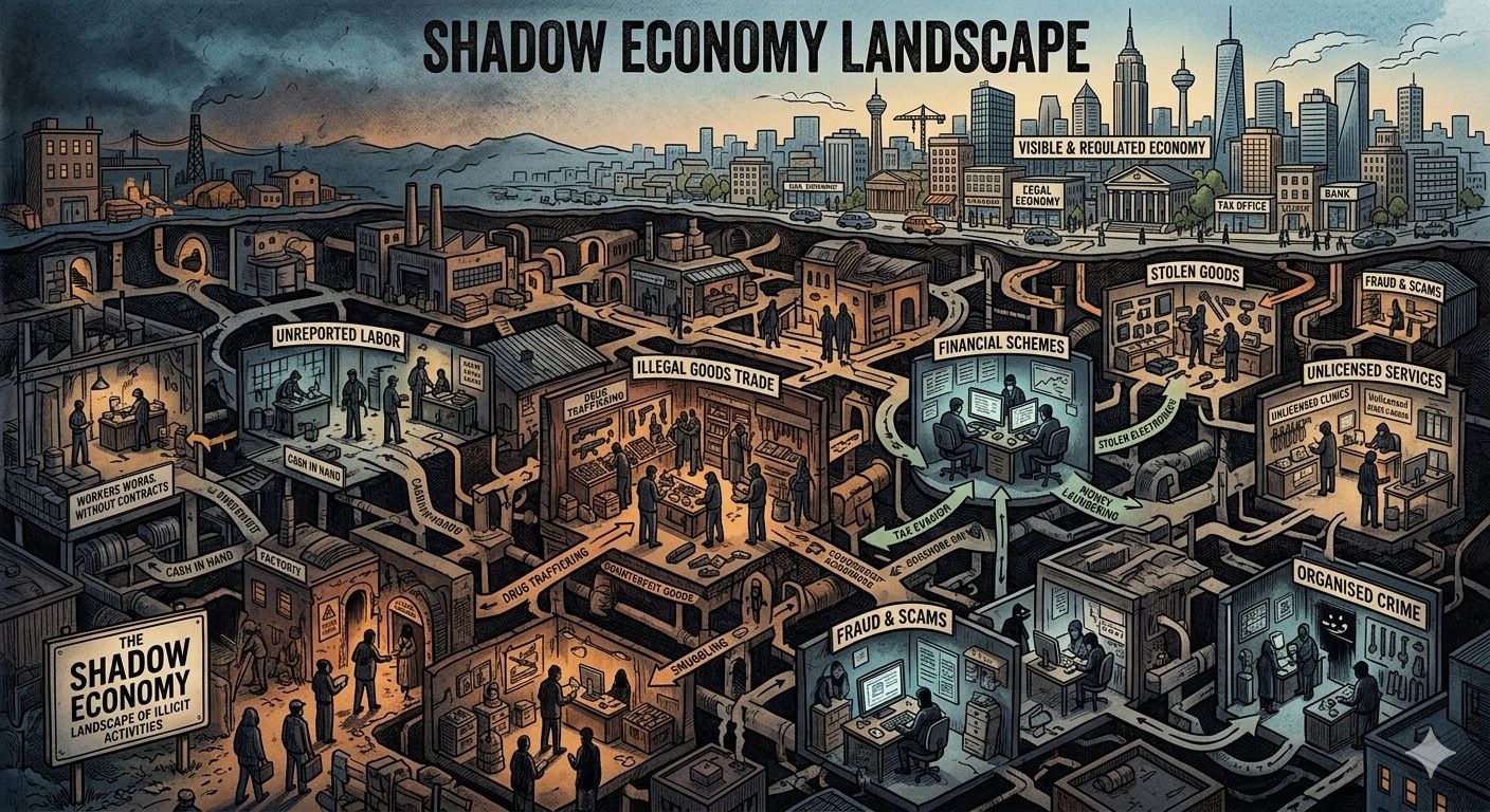 Ilustrasi Shadow Economy