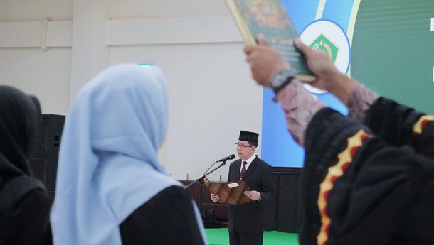 Rektor UIN RIL Lantik Pejabat Akademik 2026–2030
