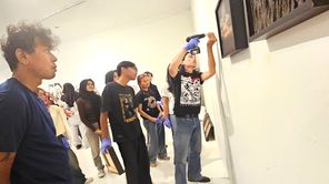 Mahasiswa ISI Yogyakarta Praktik Kelola Pameran Seni Visual