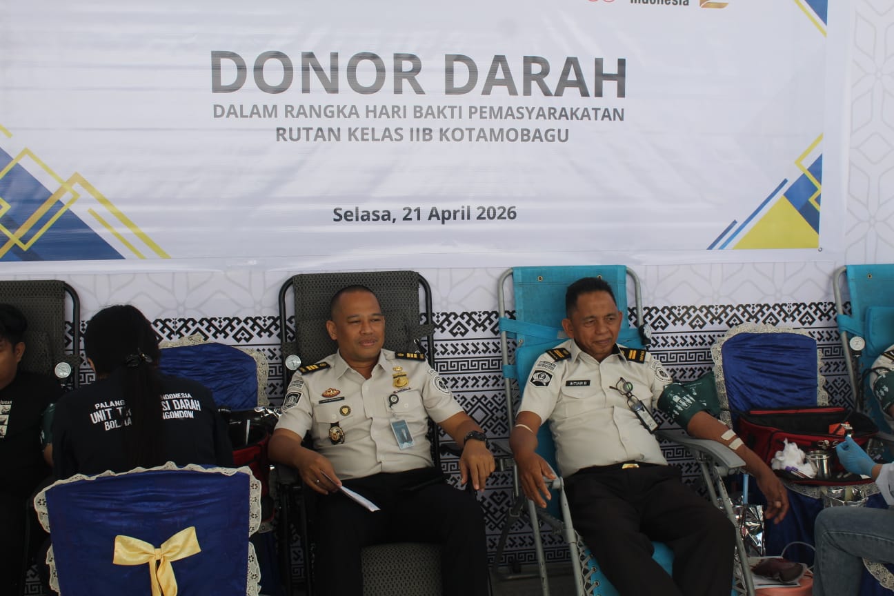 Rutan Kotamobagu gelar aksi kemanusiaan .