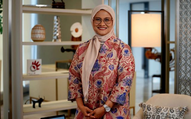 Direktur Utama Telkom Dian Siswarini