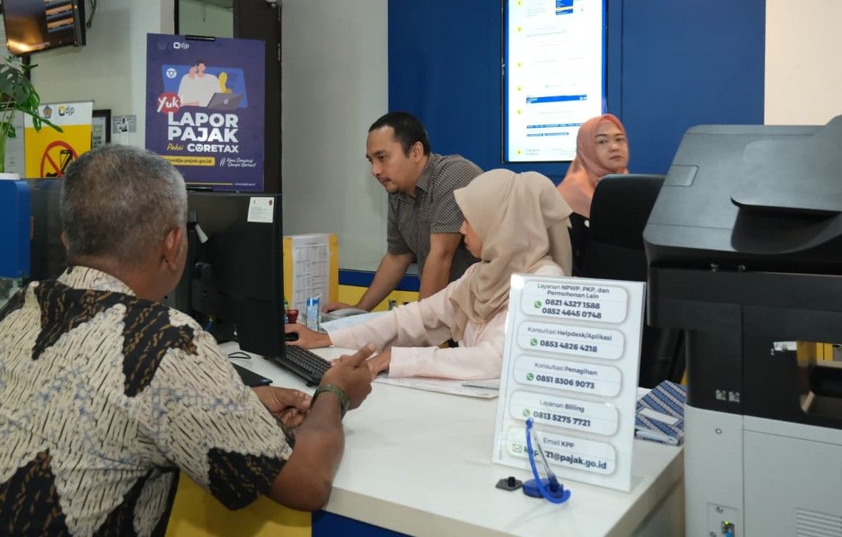 DJP Kaltimtara Catat 305 Ribu SPT Masuk per 22 April 2026