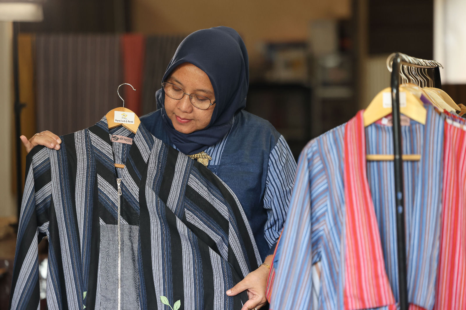 Dari Hobi Jahit, UMKM Tenun Lurik ‘Diopeni’ Jadi UMKM Sukses Binaan BRI