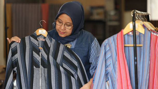 Kisah Inspiratif ‘Diopeni’, UMKM Kain Tenun Lurik yang Tumbuh Bersama BRI