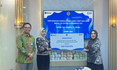 BRI Mulai Bagikan Uang Saku Haji 2026 untuk 203.320 Ribu Jemaah